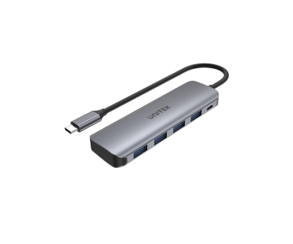 Hub USB Unitek HUB USB-C - 4x USB 3.1, micro USB